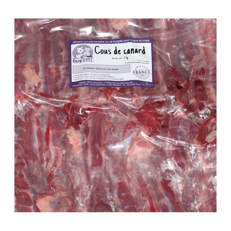 Cous de canard 3kg