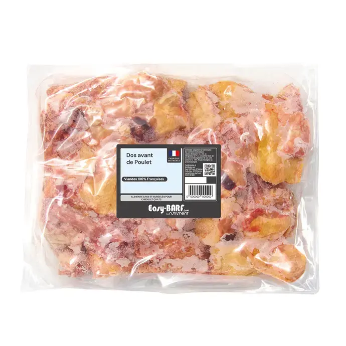 Dos avant poulet 3kg