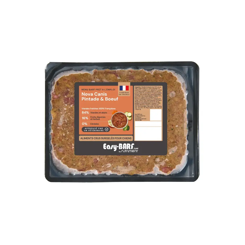 Nova Canis Pintade et Bœuf 1kg