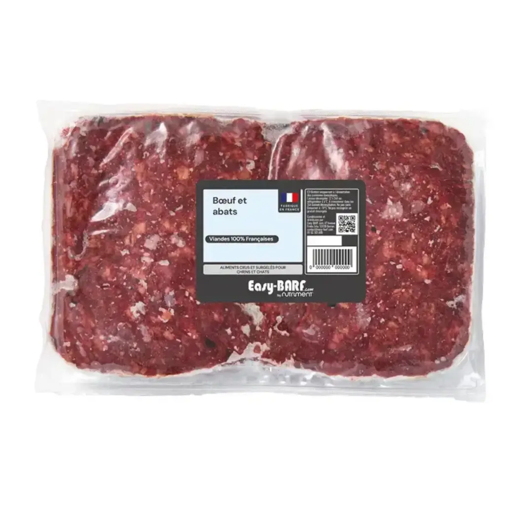 Haché viande de bœuf et abats 2kg