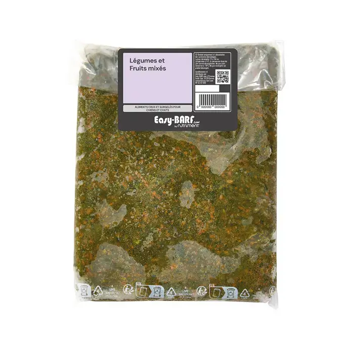 Légumes et fruits mixés 1kg