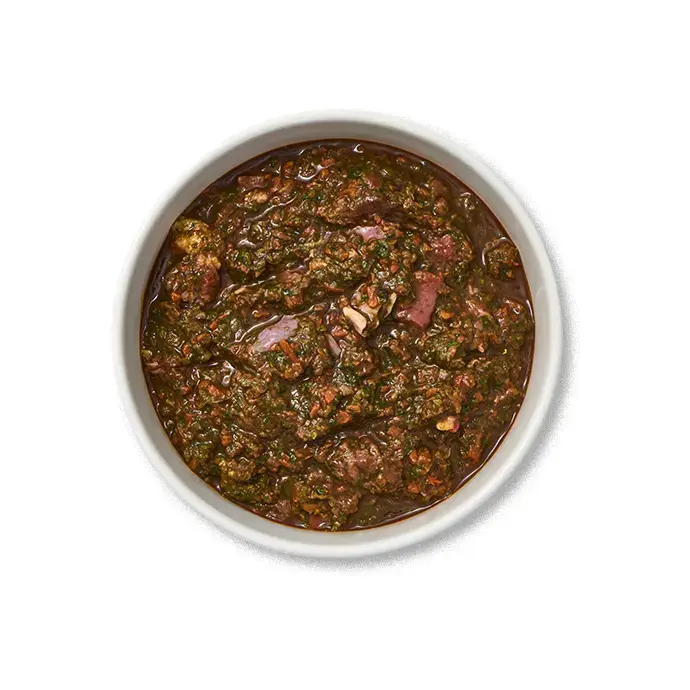 Mix d'abats et légumes 1kg
