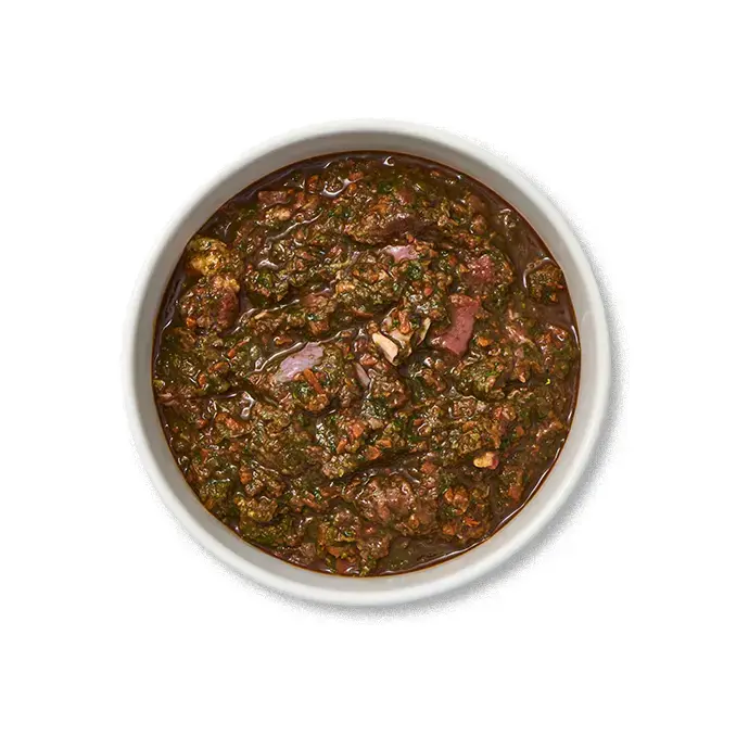 Mix d'abats et légumes 1kg