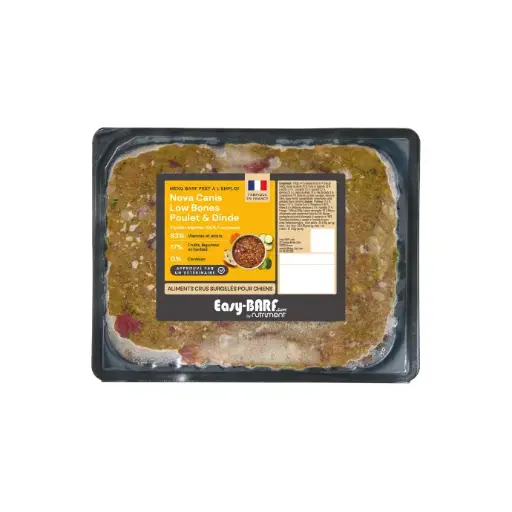 [259] Nova Canis "Low Bones" Poulet et Dinde 1kg